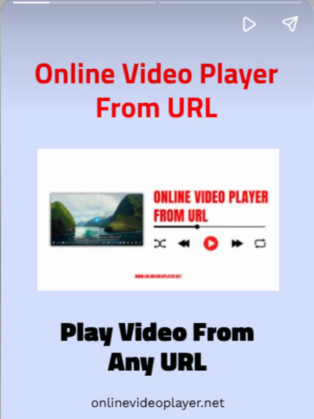 Online Video Player From URL