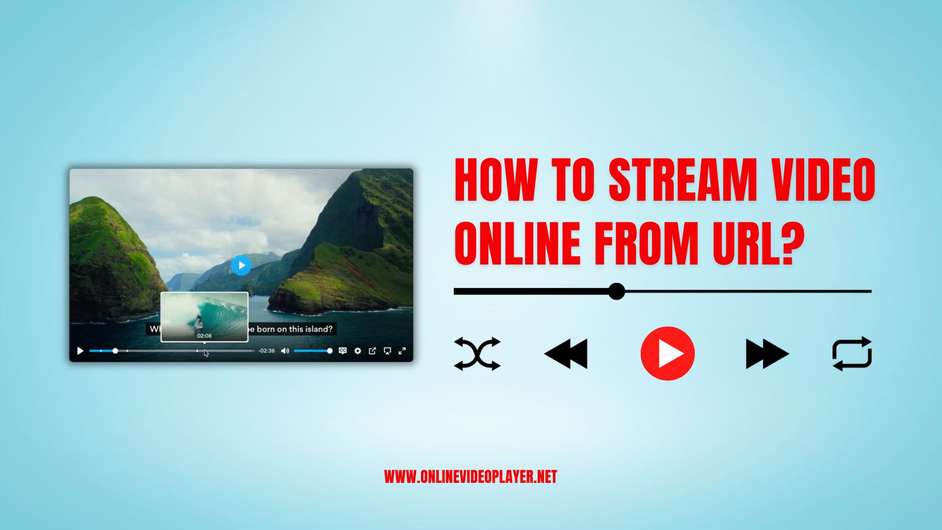 How to Stream Video Online from URL