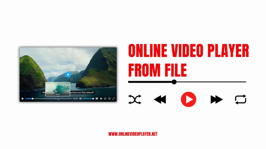 Online Video Player from File