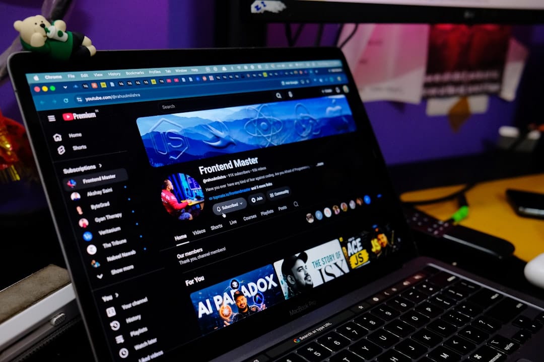 Best Online Video Player From URL Laptop screen displaying video streaming content in a browser — best online video player from URL